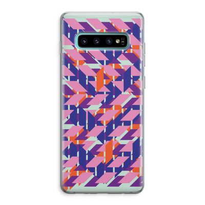 Skew Blush 3: Samsung Galaxy S10 Plus Transparant Hoesje