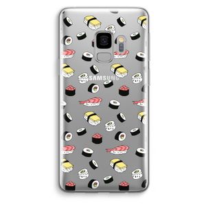 Sushi time: Samsung Galaxy S9 Transparant Hoesje