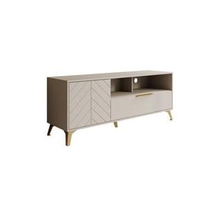 Meubella TV-Meubel Xiano - Beige - 153 cm