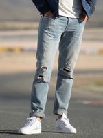 50% korting - Petrol Industries Heren Riley regular fit jeans Dusty miner/L30 - 33 L36 - thumbnail