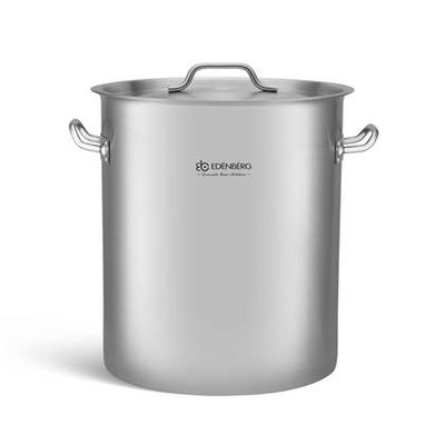 Edenberg Classic Line - RVS Kookpan/Soeppan - Met Deksel - 50  L