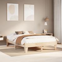 Bedframe zonder matras massief grenenhout 150x200 cm
