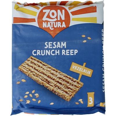 Zonnatura Sesam crunch reep 50 gram
