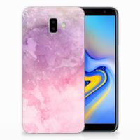 Smartphone hoesje Samsung Galaxy J6 Plus (2018) Pink Purple Paint