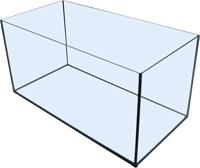 AQUARIUM MET ZWARTE KIT