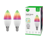 Woox Slimme E14 lamp 2-pack Woox Slimme E14 lamp 2-pack