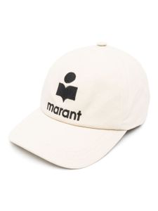 ISABEL MARANT Tyron embroidered cap - Tons neutres