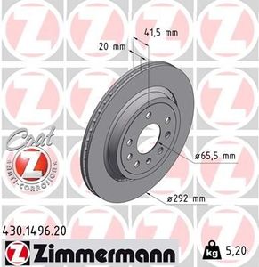 Remschijf COAT Z 430149620