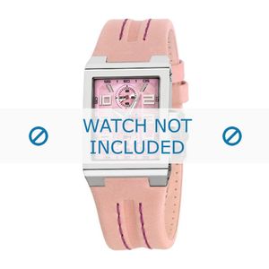 Festina horlogeband F16224-2 Leder Roze 14mm + standaard stiksel