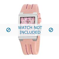 Festina horlogeband F16224-2 Leder Roze 14mm + standaard stiksel - thumbnail