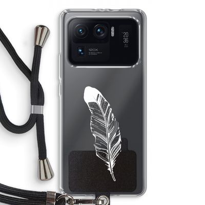 Pluim: Xiaomi Mi 11 Ultra Transparant Hoesje met koord