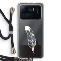 Pluim: Xiaomi Mi 11 Ultra Transparant Hoesje met koord