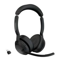 Jabra Evolve2 55 Headset Draadloos Hoofdband Kantoor/callcenter Bluetooth Zwart
