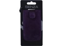 Senza Senza Suede Slide Case Velvet Purple Size XXL