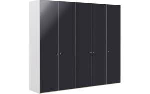 Goossens Kledingkast Easy Storage Ddk, Kledingkast 253 cm breed, 220 cm hoog, 5x draaideur