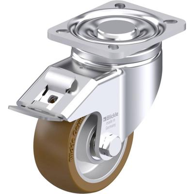 Blickle LH-ALB 101K-1-FI Plaatstalen zwenkwiel Wieldiameter: 100 mm Draagvermogen (max.): 400 kg 1 stuk(s)