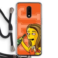 Jamie Lee Simpson: OnePlus 7 Transparant Hoesje met koord