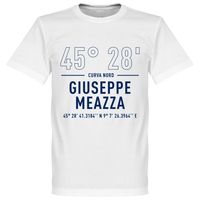Inter Milan Giuseppe Meazza Coördinaten T-Shirt