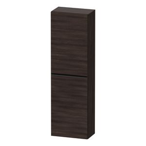 Hoge Kast Duravit D-Neo Kolomkast Wand 132 cm Rechtsdraaiend Mat Kastanje (Donker)