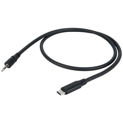 DAP FL113 verloopkabel USB-C naar stereo mini-jack 75cm