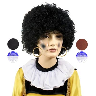 Pieten set - pruik - kraag - schmink - oorbellen - sinterklaas en piet