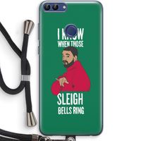 Sleigh Bells Ring: Huawei P Smart (2018) Transparant Hoesje met koord