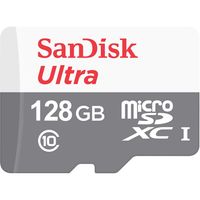 SanDisk Ultra microSDXC-geheugenkaart SDSQUNR-128G-GN6MN - 128GB
