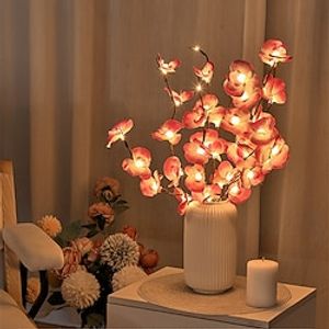 Led Phalaenopsis Tak Lamp 20 Lampen Simulatie Orchidee Tak Led Fairy Lights Willow Takje Licht Tak Moederdag Voor Huis Tuin decoratie Lightinthebox