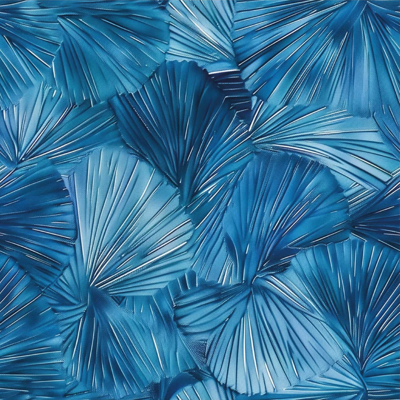 Blauwe visuele punten behang modern