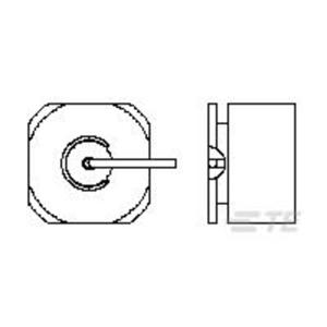 TE Connectivity TE AMP RF Coax Connectors 1757254-1 1 stuk(s) Tape on Full reel