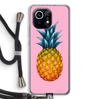 Grote ananas: Xiaomi Mi 11 Transparant Hoesje met koord