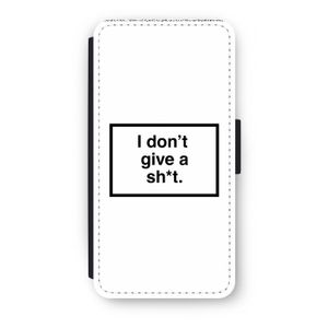 Don't give a shit: iPhone 7 Plus Flip Hoesje