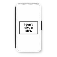 Don't give a shit: iPhone 7 Plus Flip Hoesje