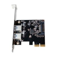 LogiLink PC0080 interfacekaart/-adapter Intern USB 3.2 Gen 1 (3.1 Gen 1) - thumbnail