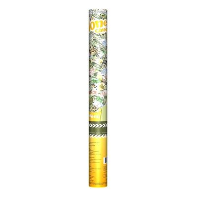 3x stuks Geld confetti shooter kanon 60 cm