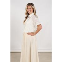 Nukus - Wit | Dames | Blouse | Wit | 3XL | regular | Kamst mode