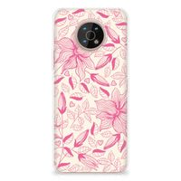 Nokia G50 TPU Case Pink Flowers