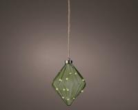Micro led diamant 16 cm groen warm wit