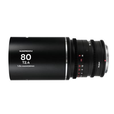 Laowa Nanomorph 80mm T2.4 1.5x S35 (Silver) L-mount