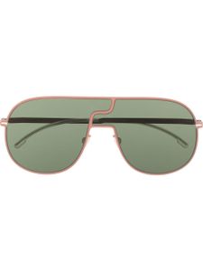 Mykita lunettes de soleil à monture pilote - Rose