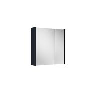 Adema Prime Spiegelkast - 60x63x16cm - inclusief zijpanelen - mat marine blauw SW1212815/SW892635