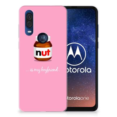 Motorola One Vision | Siliconen Case | Nut Boyfriend