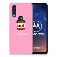 Motorola One Vision | Siliconen Case | Nut Boyfriend