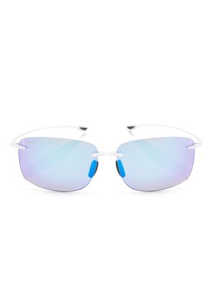 Maui Jim lunettes de soleil Hema à monture rectangulaire - Blanc