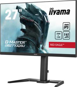 iiyama G-Master Red Eagle GB2770QSU-B5 gaming monitor 165 Hz, HDMI, DisplayPort, USB, Audio, AMD Free-Sync