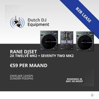 Rane Rane DJset 2x Twelve MK2 + Seventy two Mk2 B2B lease