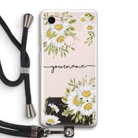 Daisies: Pixel 3 Transparant Hoesje met koord