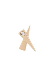 Daou puce d'oreille Kiss en or 18ct