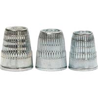 Creativ Company Vingerhoedjes, d 15+16+17 mm, 3 stuk/ 1 doos