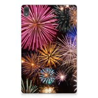 Lenovo Tab P11 | P11 Plus Leuke Siliconen Hoes Vuurwerk